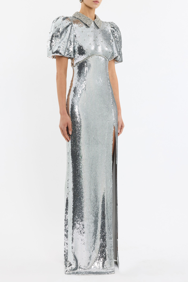 Olympia Short Sleeve Gown 3