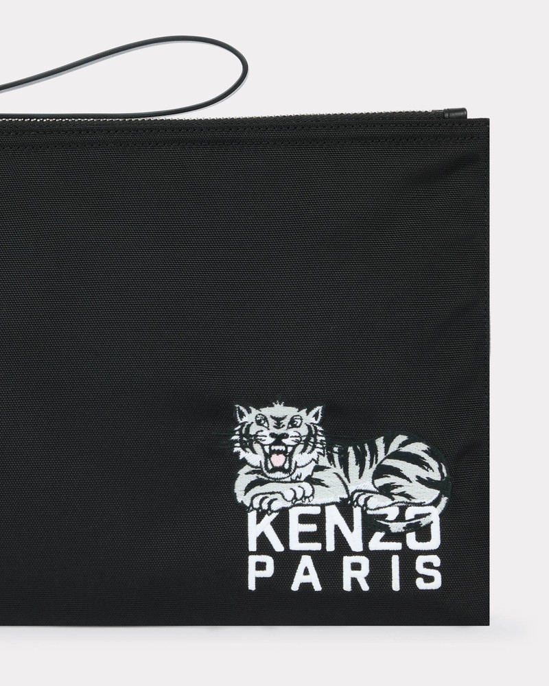 'KENZO Happy Tiger' large clutch 3