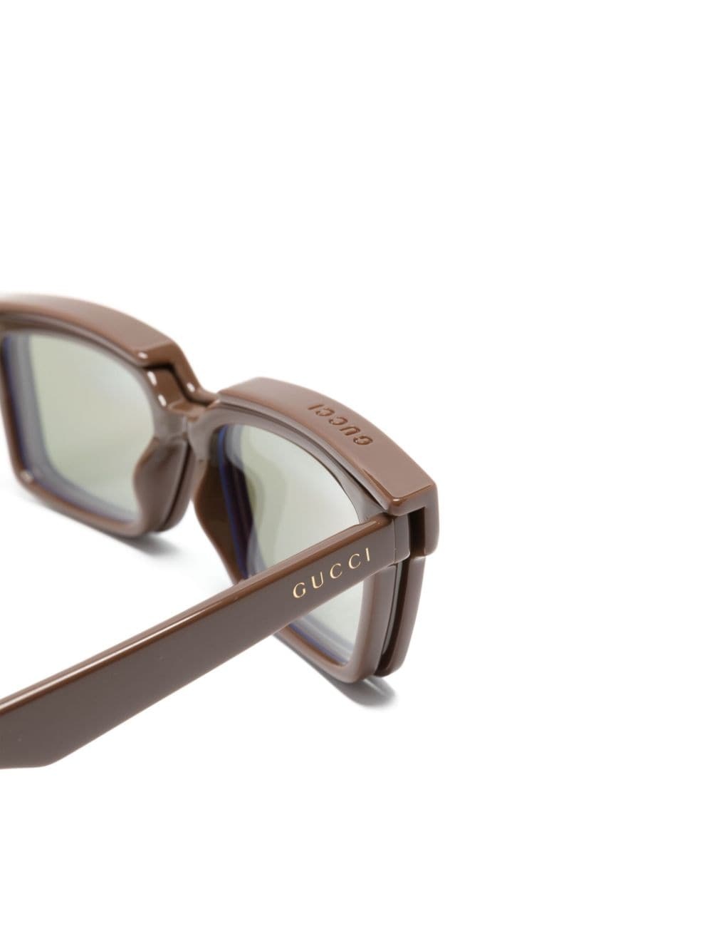 detachable-lenses square-frame sunglasses - 3