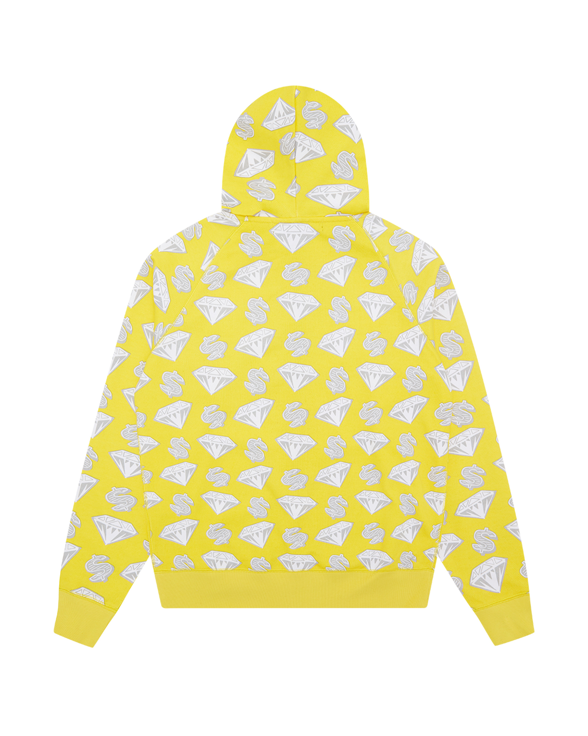 DIAMONDS & DOLLARS ZIP-THROUGH HOOD - 3