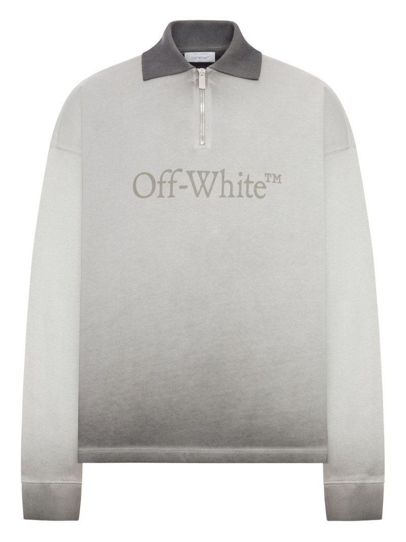 degrade long-sleeve polo shirt 1