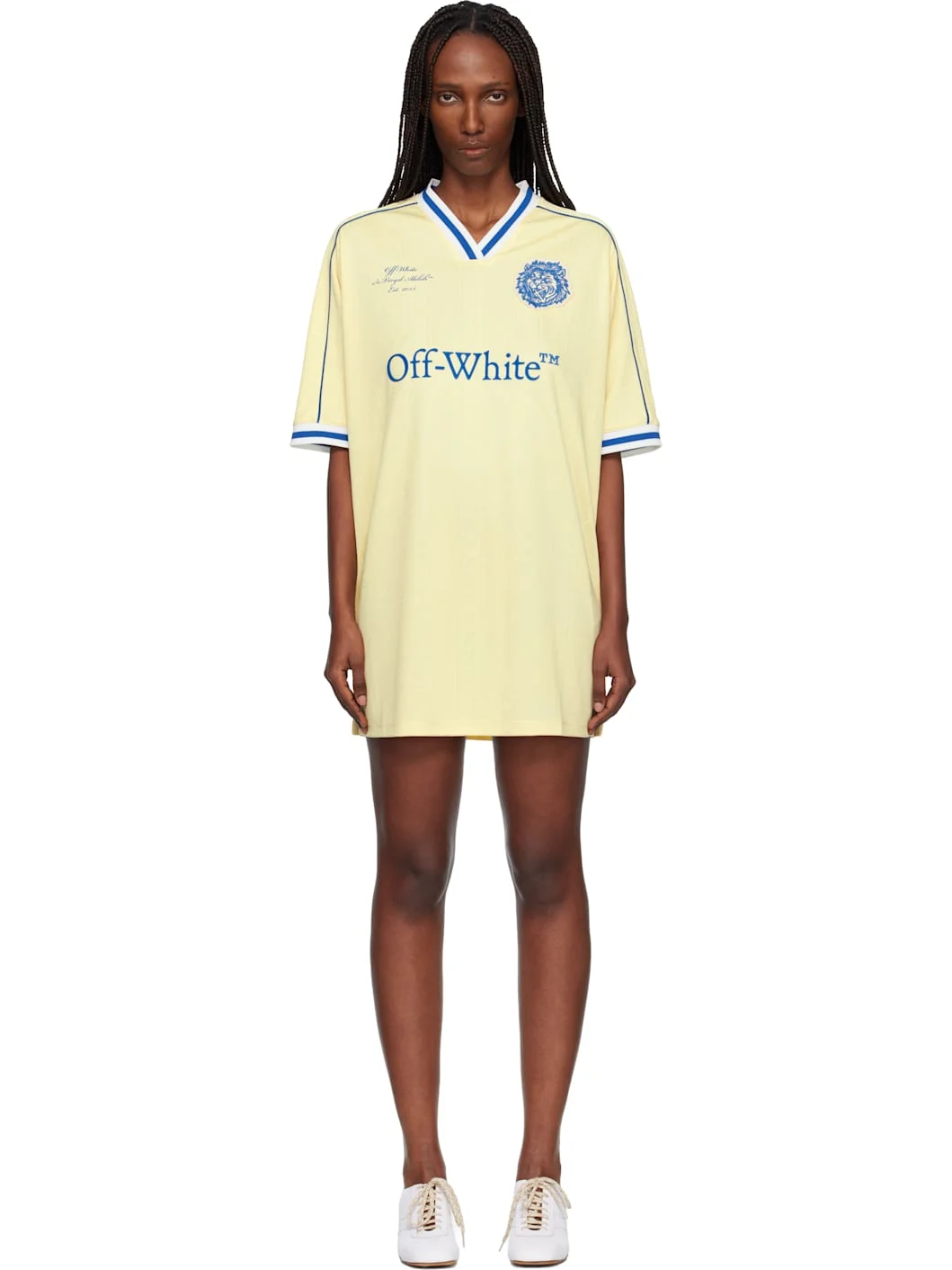 Yellow Soccer Minidress - 1