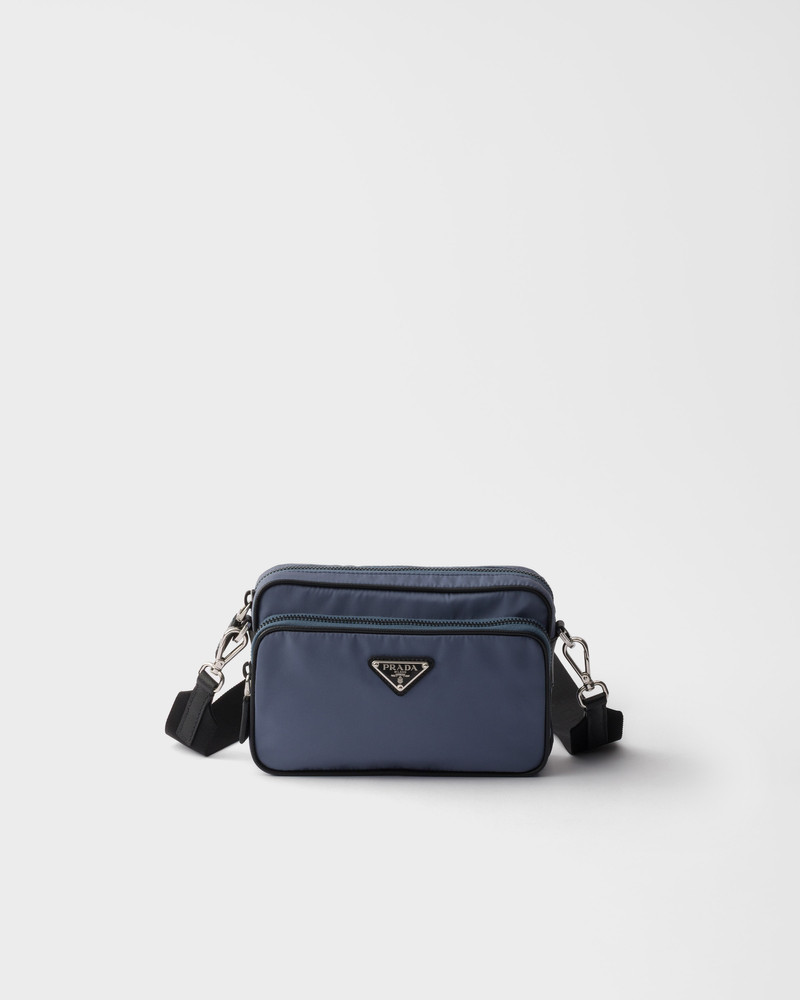 Re-Nylon and Saffiano leather shoulder bag 1