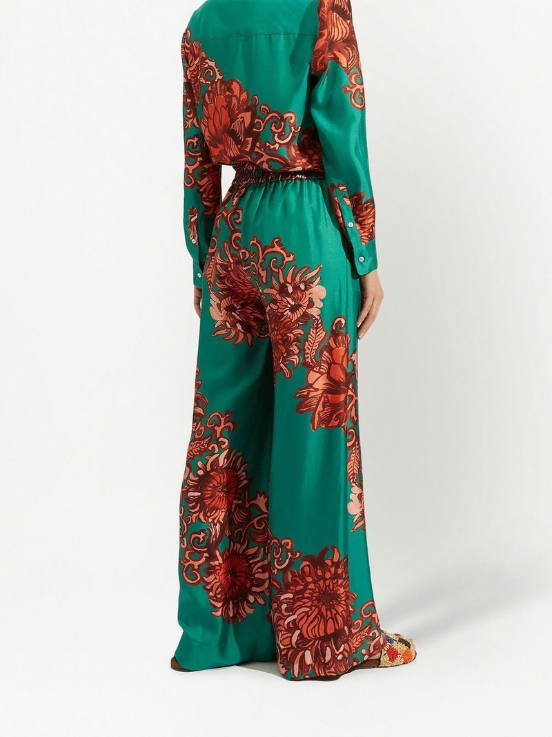 floral-print palazzo trousers 3