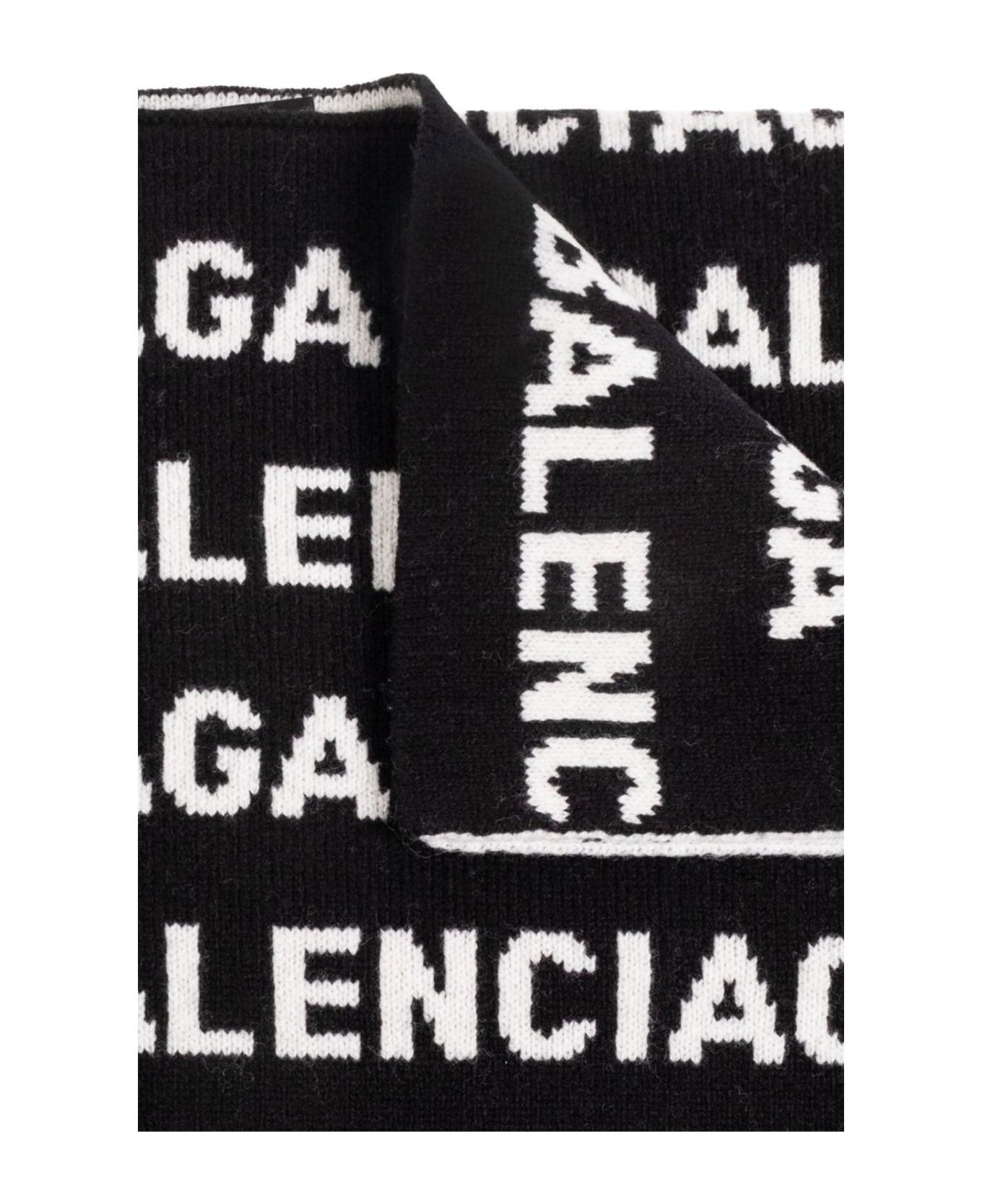 Logo Intarsia Scarf - 3