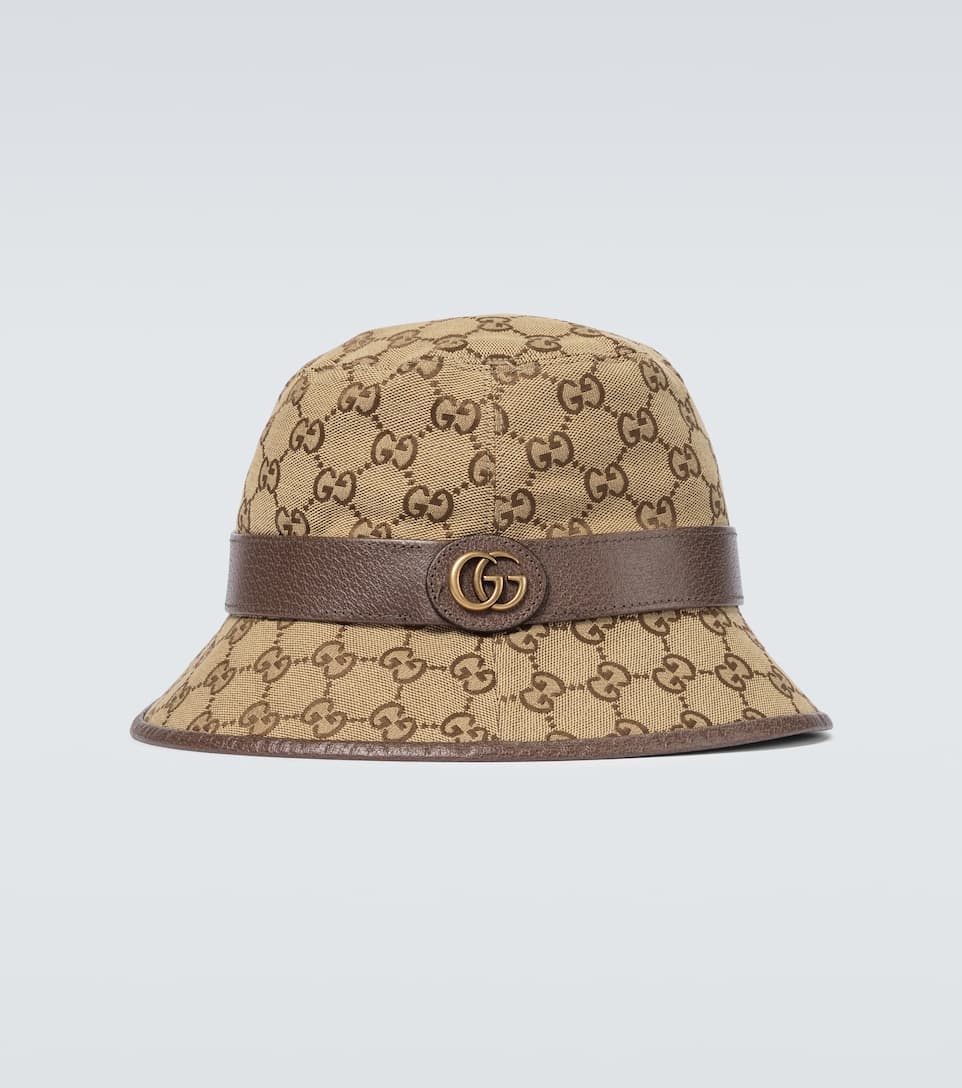GG canvas fedora hat - 1