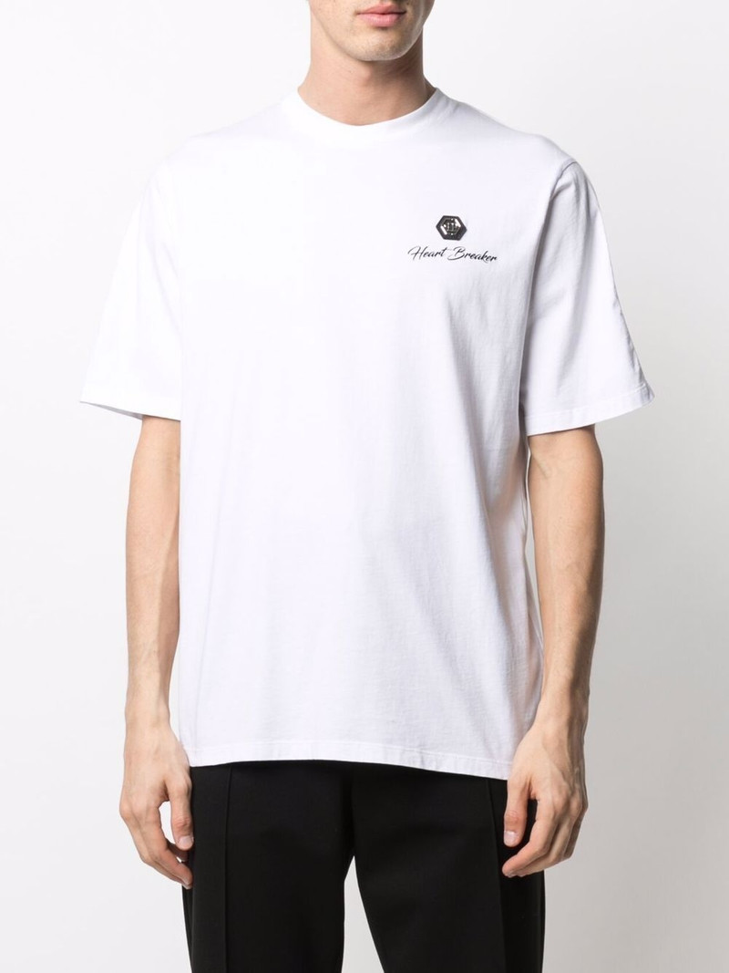 Heart Breaker chest print T-shirt 3