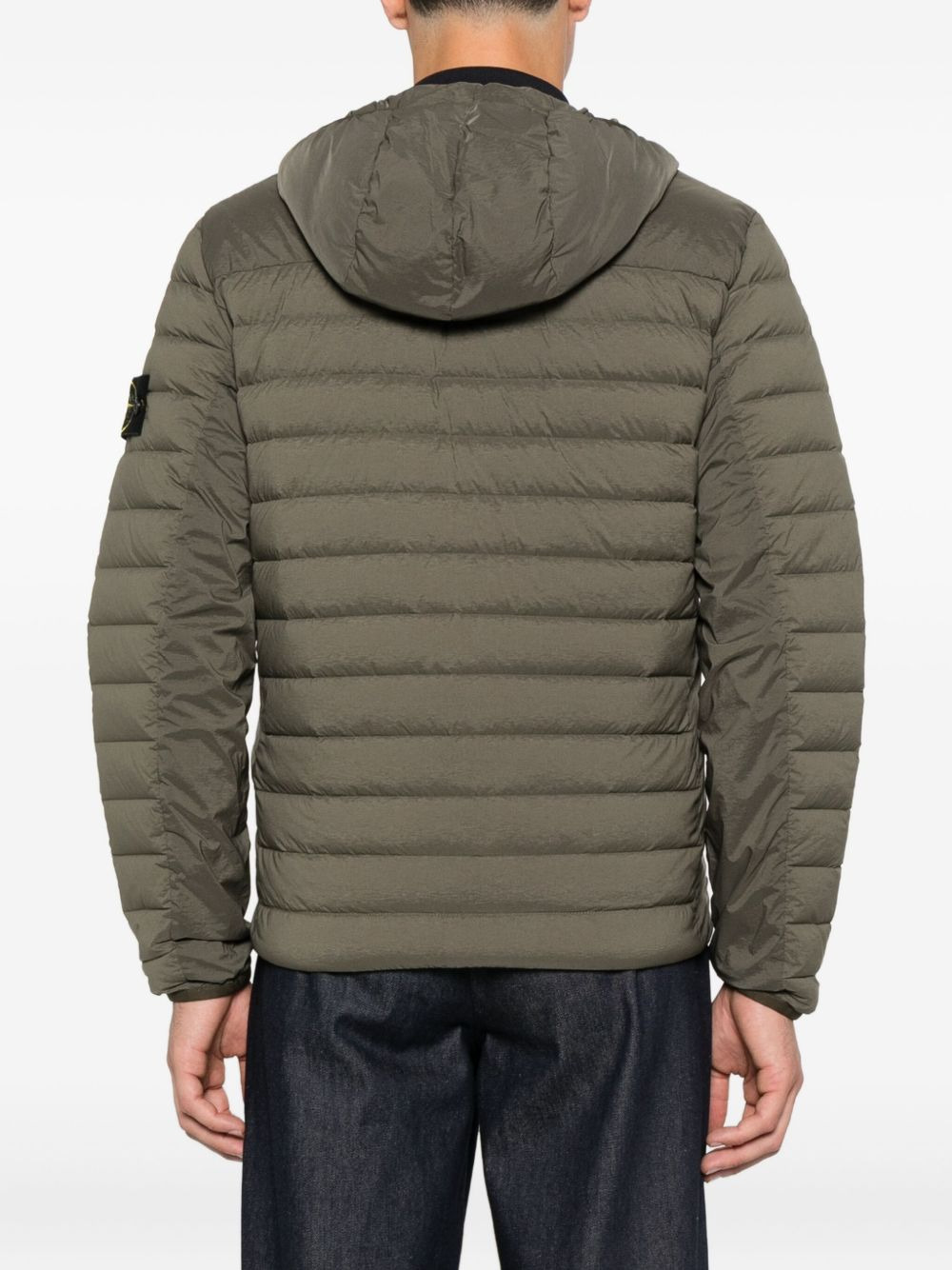 hooded zip-fastening jacket - 4