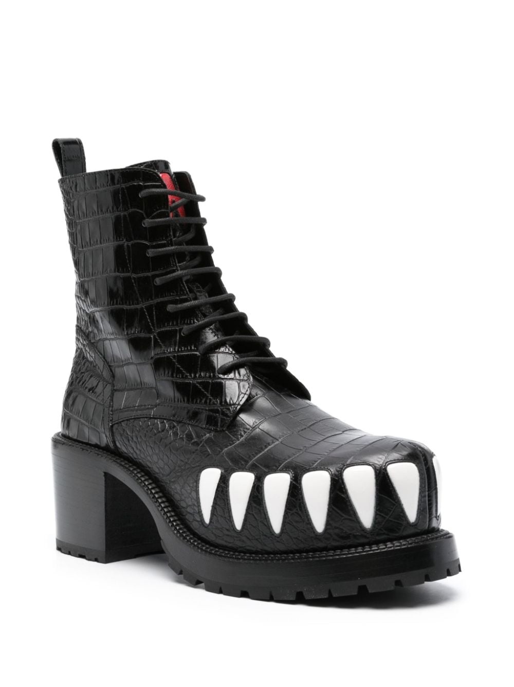 Hyper Glam 85mm leather boots - 2