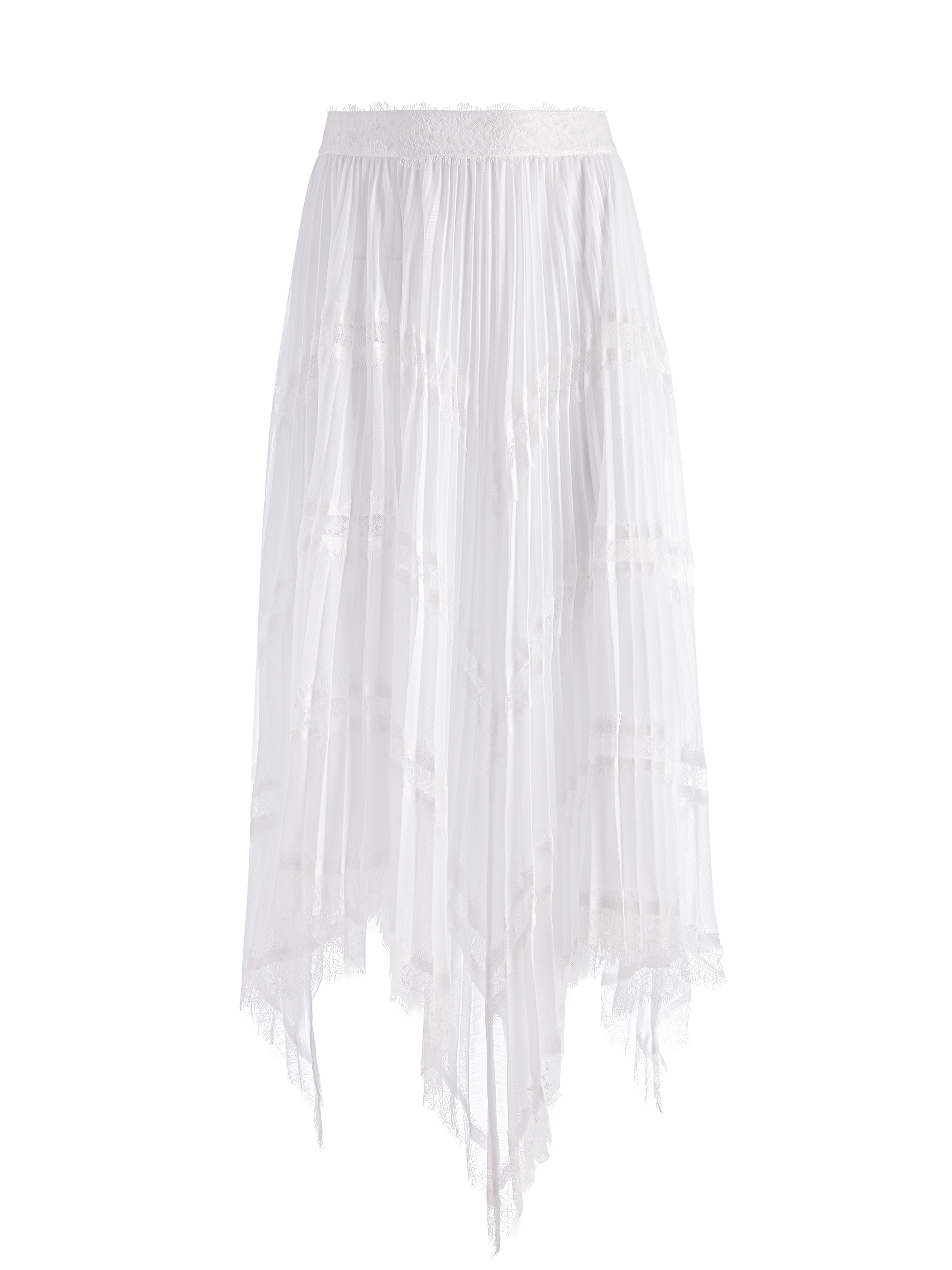 KATZ SUNBURST PLEATED MIDI SKIRT - 1