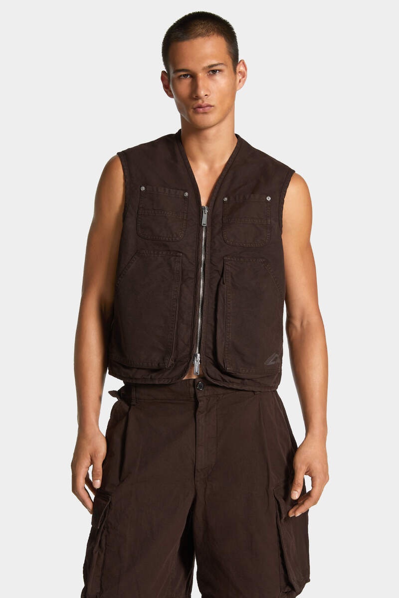 ICON NEW GENERATION CANVAS UTILITY VEST - 3