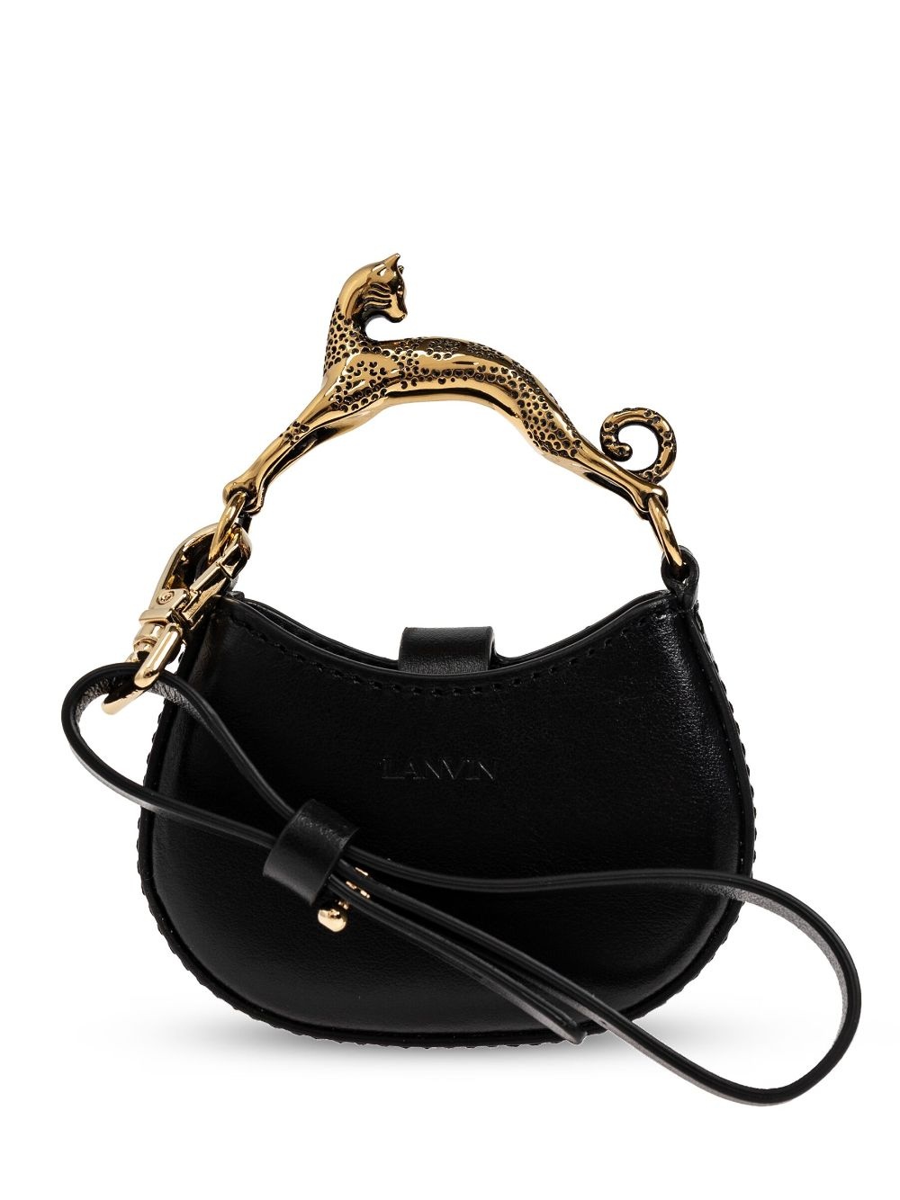Cat leather mini bag - 1
