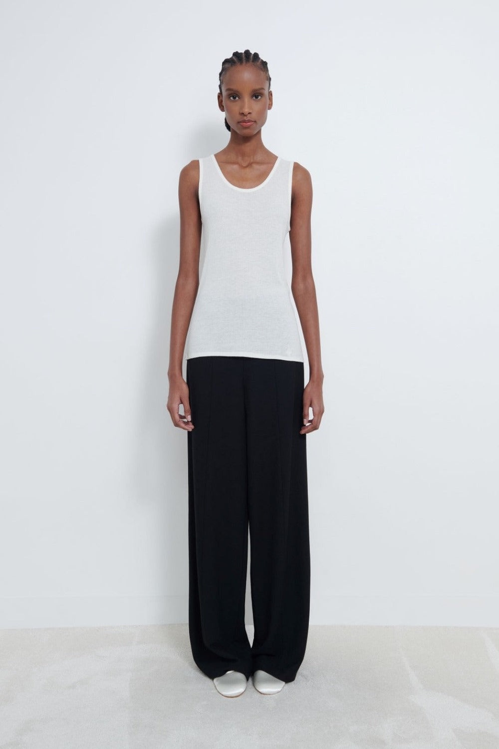 Alicudi Tank Ivory - 2
