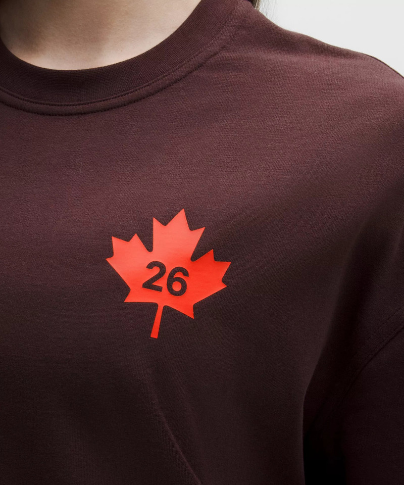 Team Canada Women's Heavyweight Cotton Long Sleeve COC Logo *Graphic 7