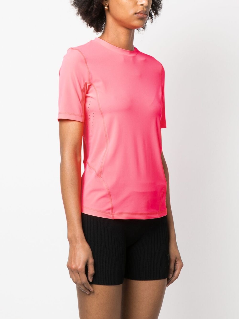 embossed-logo T-shirt - 4