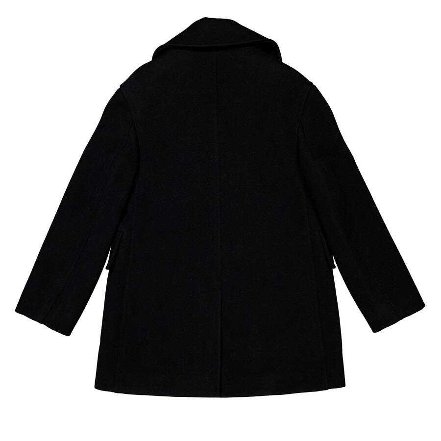 Burberry Ashwater Long-Sleeved Wool Peacoat - 6