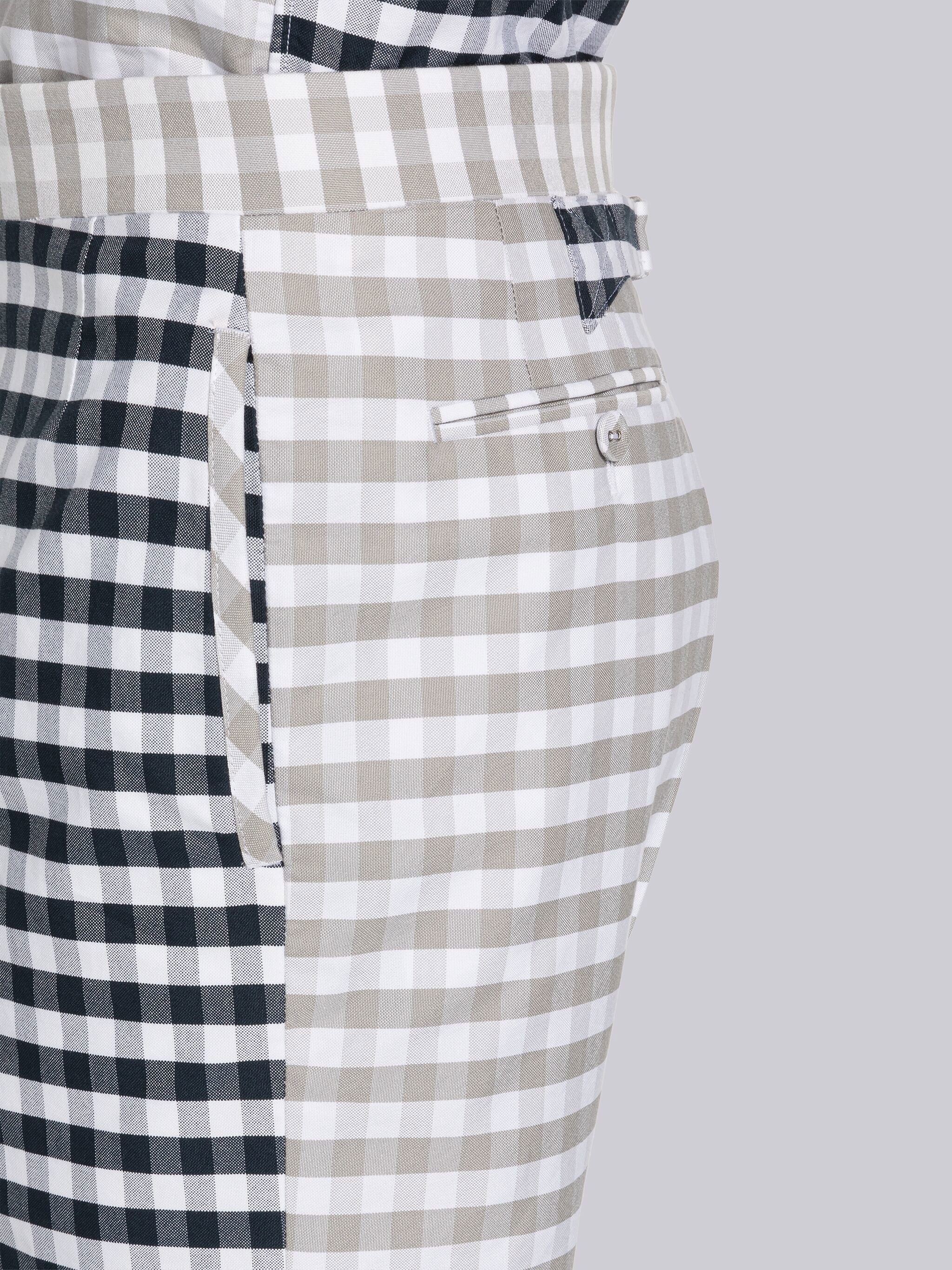 Fun-Mix Gingham Oxford Classic Backstrap Short - 5