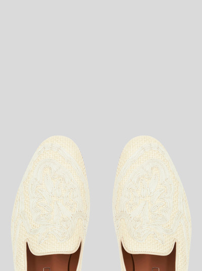 Etro SLIP-ON WITH RAFFIA EMBROIDERY outlook