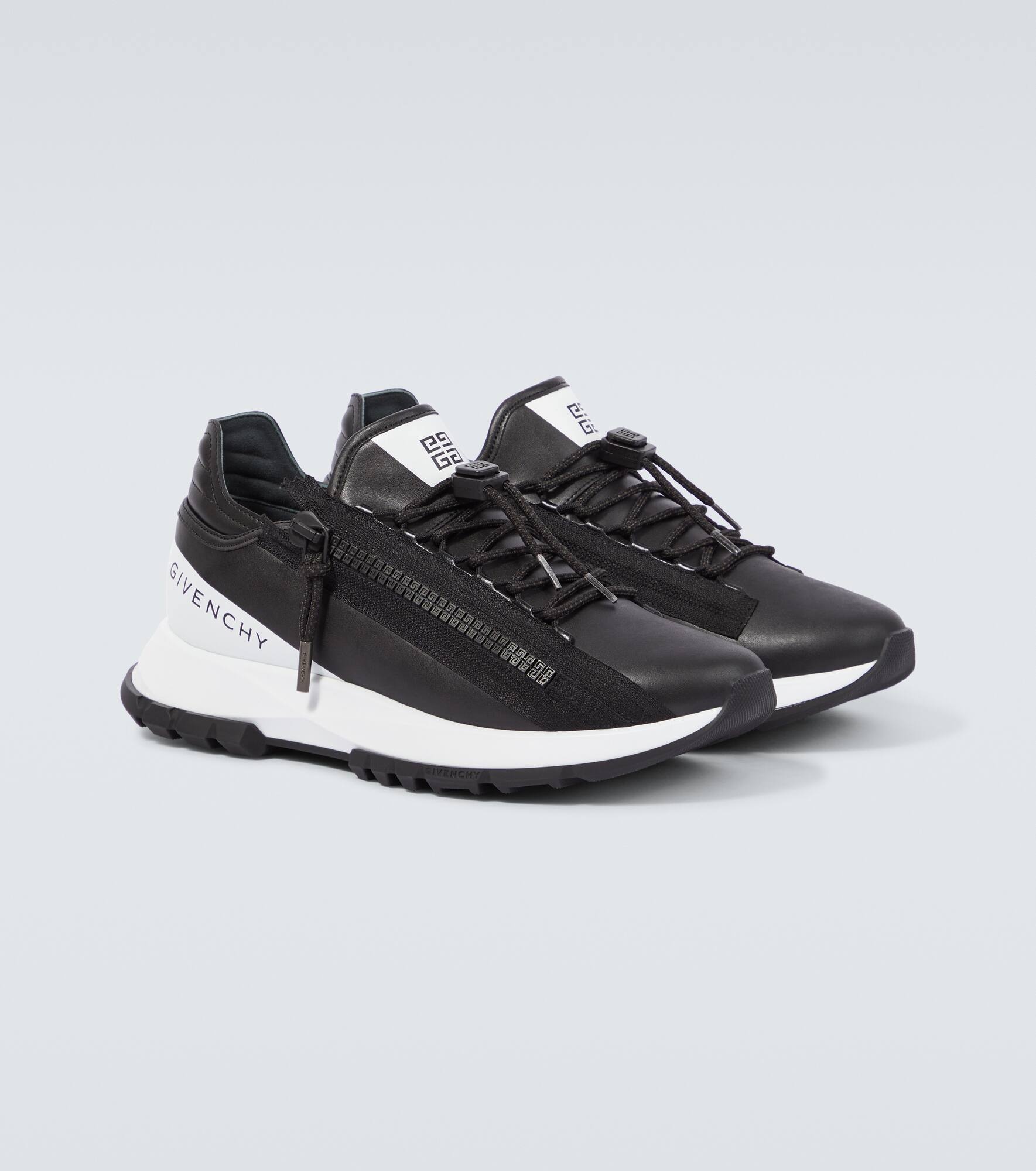 Spectre faux leather sneakers - 5