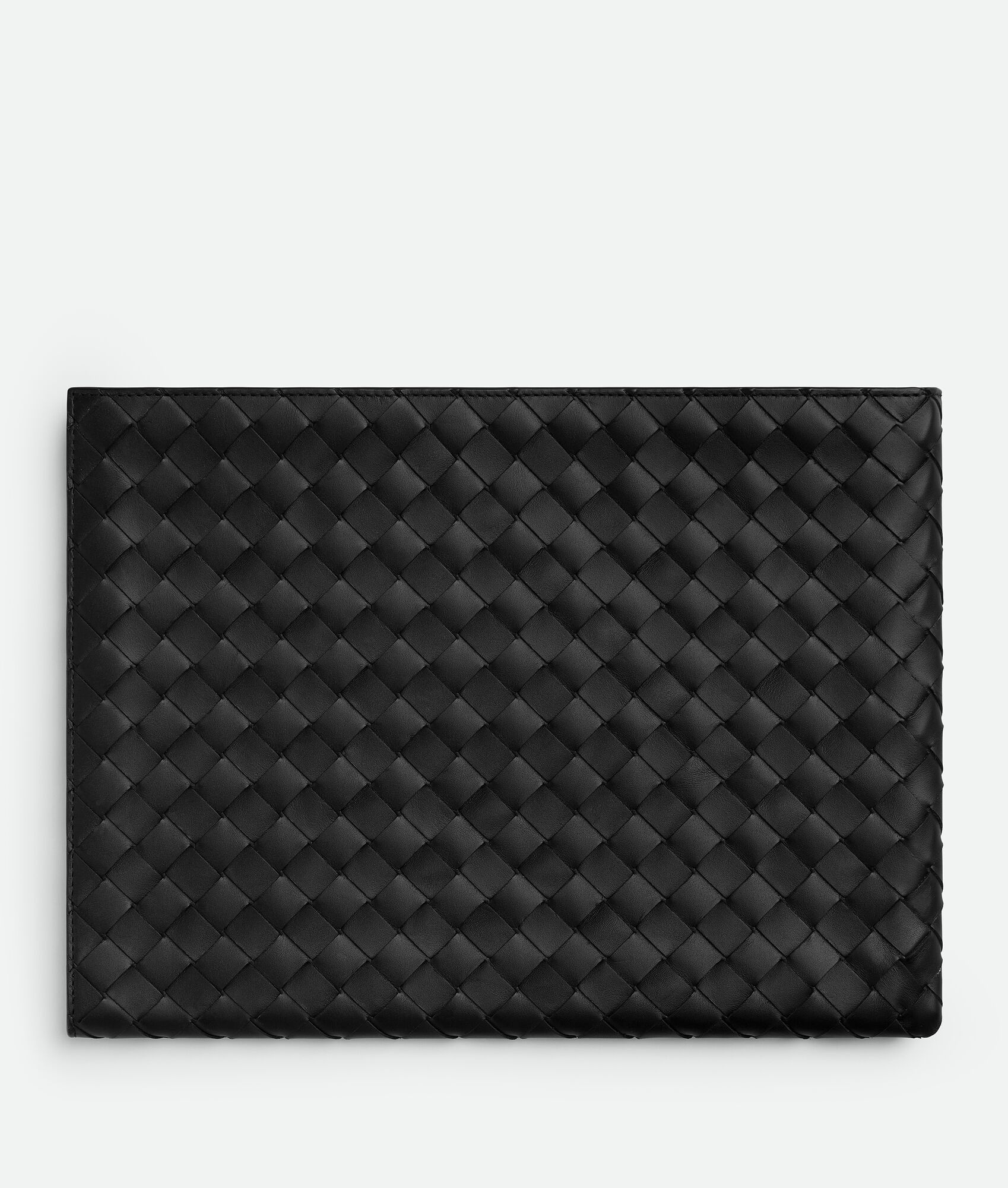 Intrecciato Half Zipped Pouch - 3
