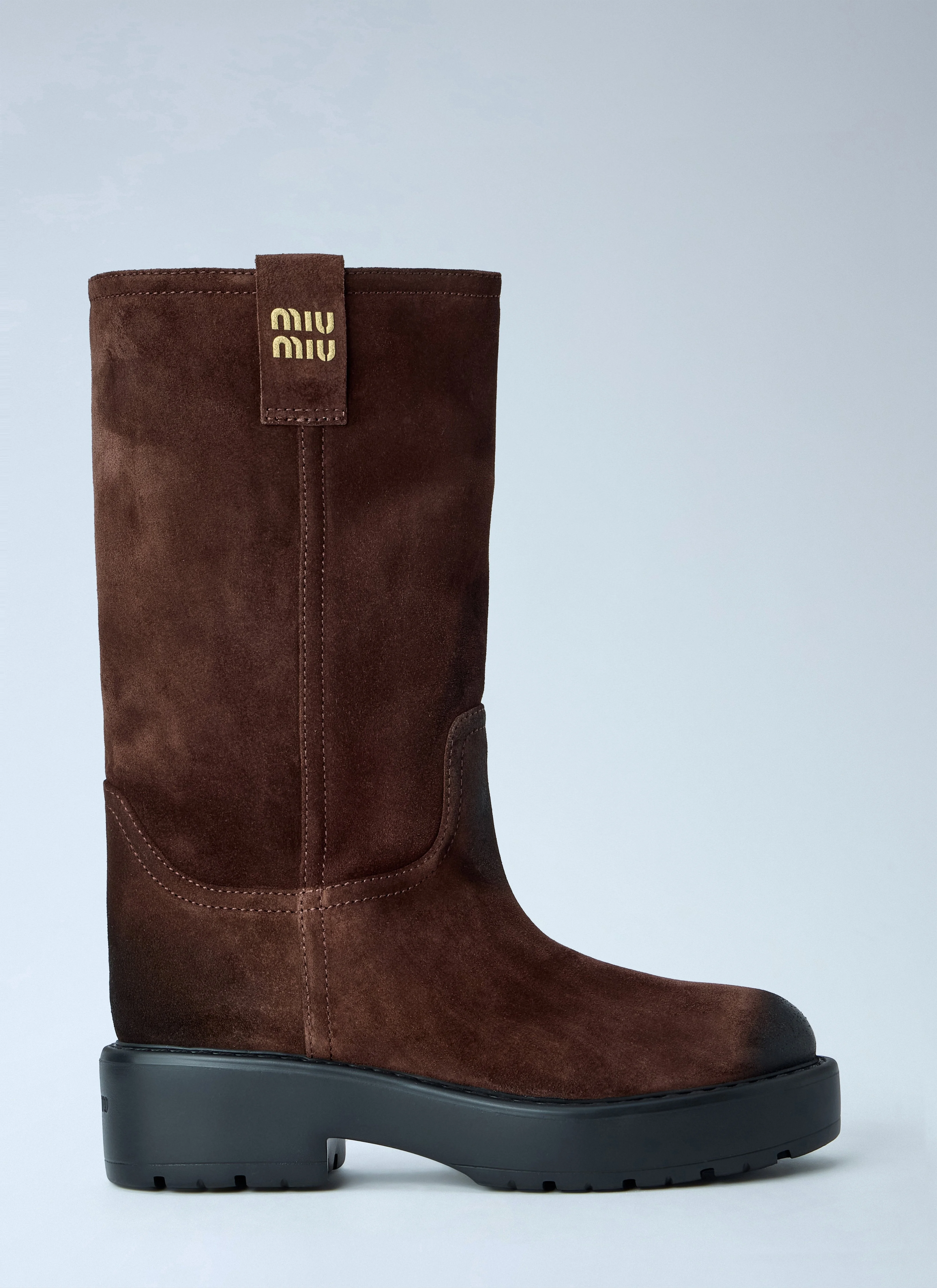 Miu Miu Women Suede Boots - 1