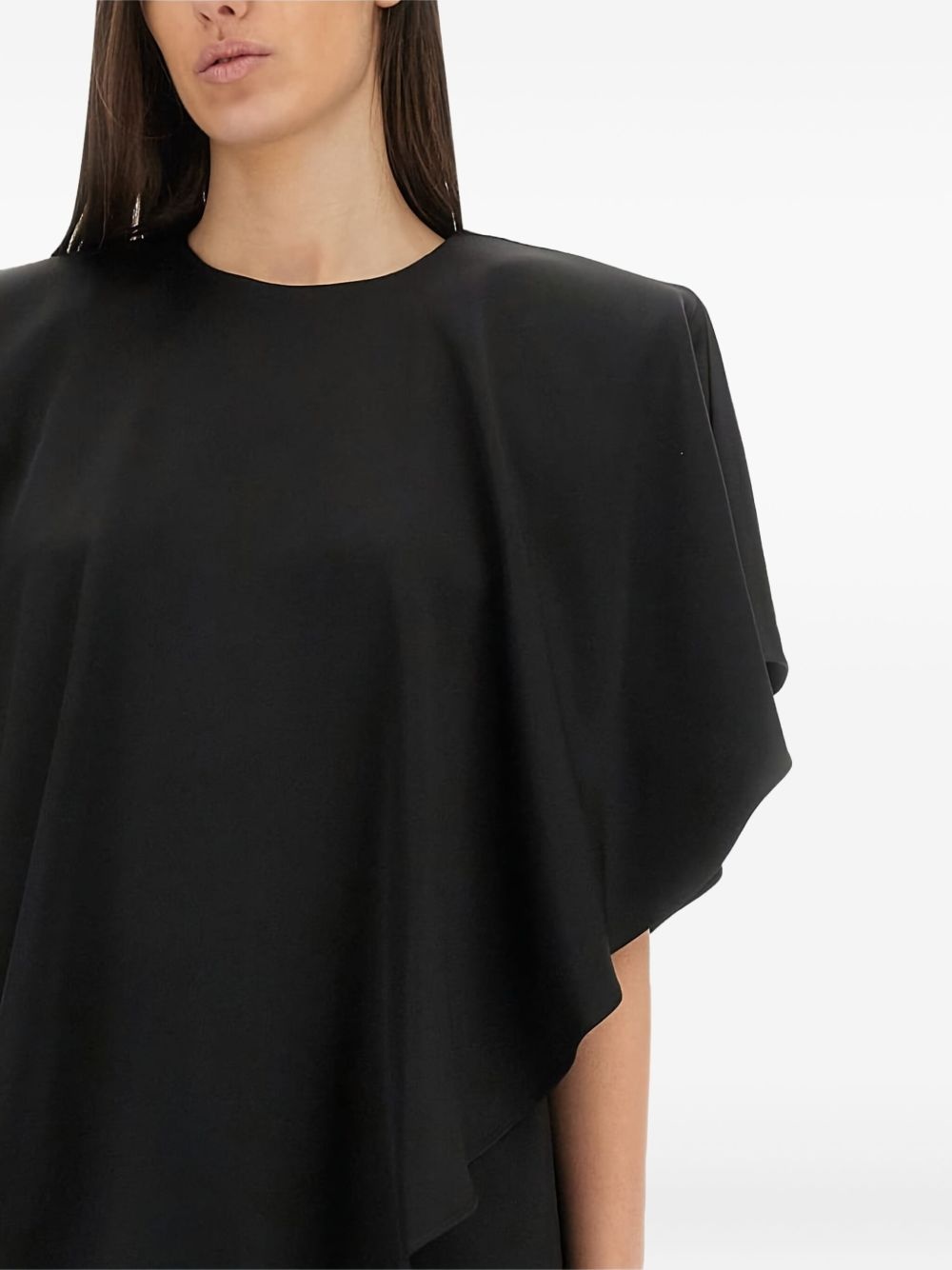 draped blouse - 4