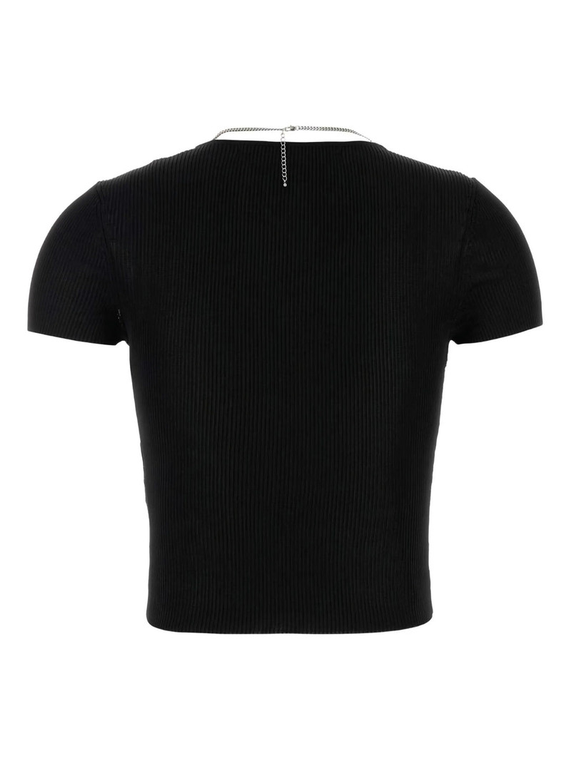 Alexander Wang Nameplate V-Neck Pullover outlook