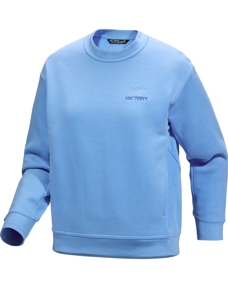 Emblem Fleece Crew Neck Pullover 2