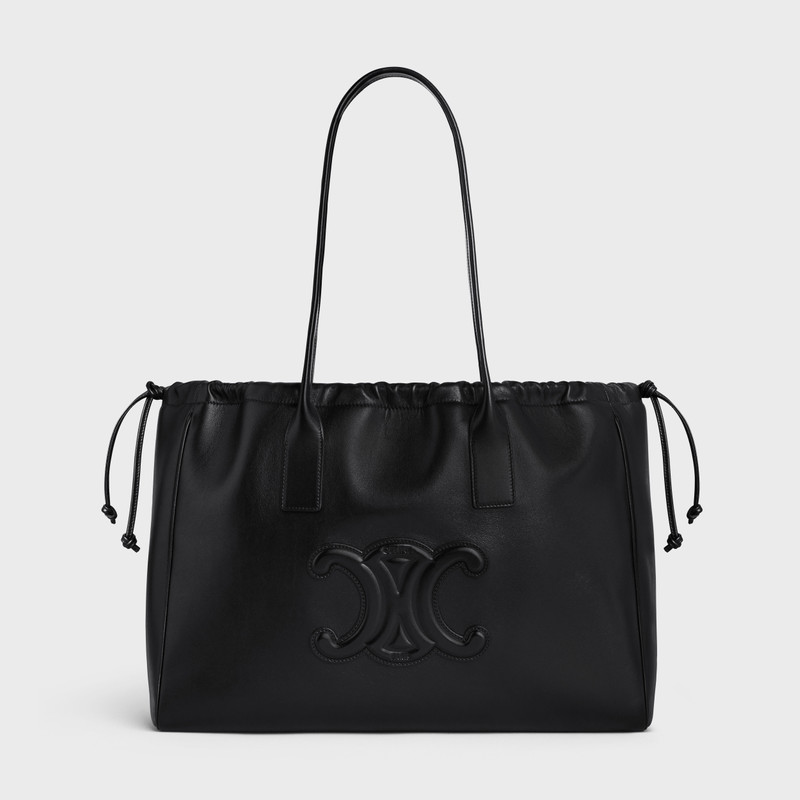 cabas drawstring cuir triomphe in Smooth Calfskin 1