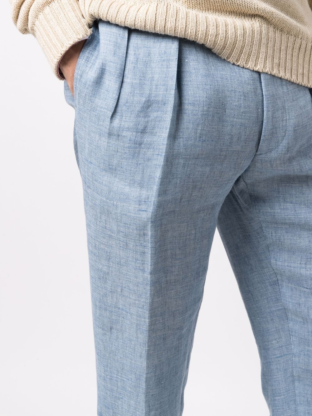 straight-leg tailored trouser - 5