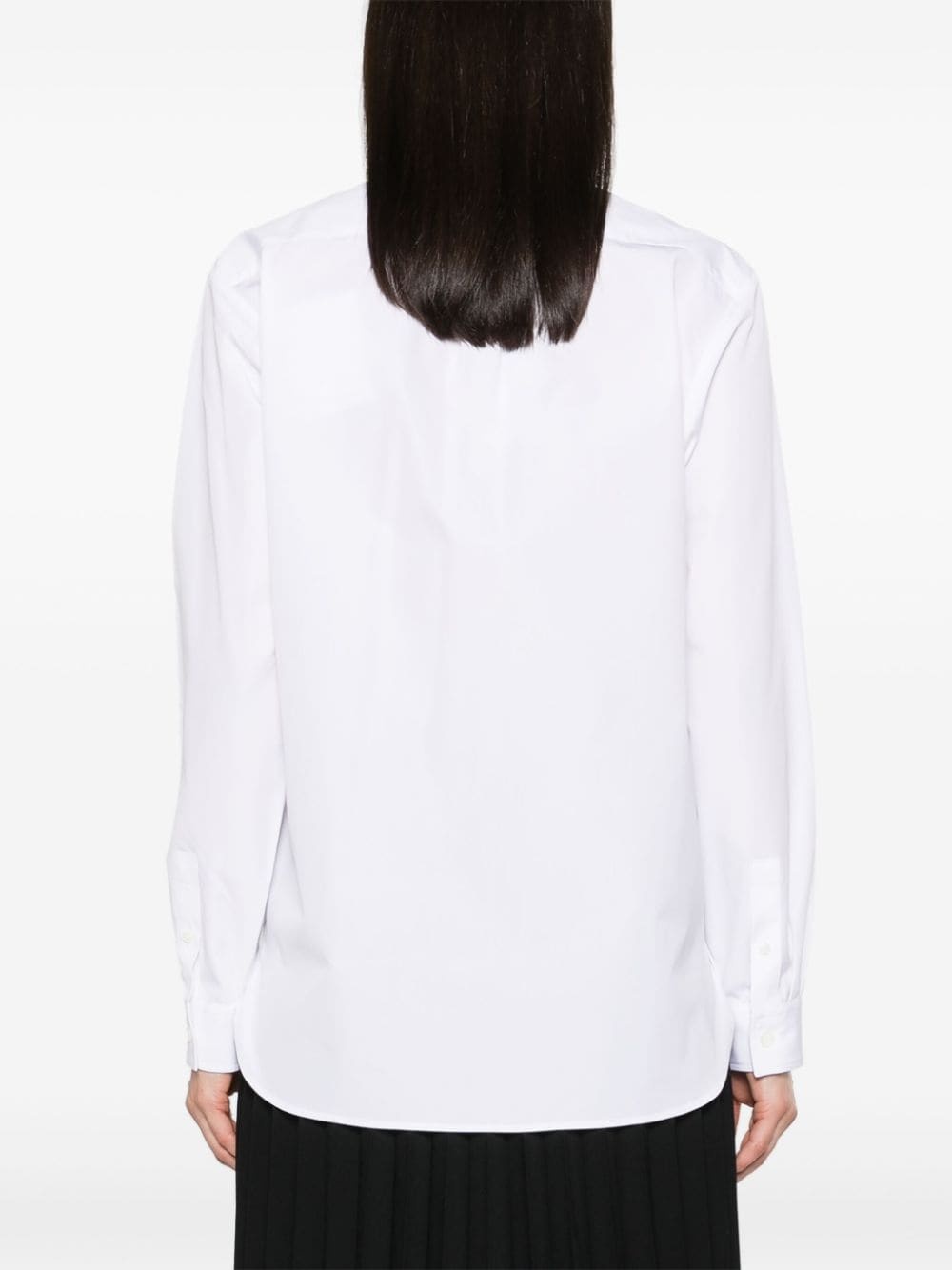 4G-plaque cotton shirt - 4