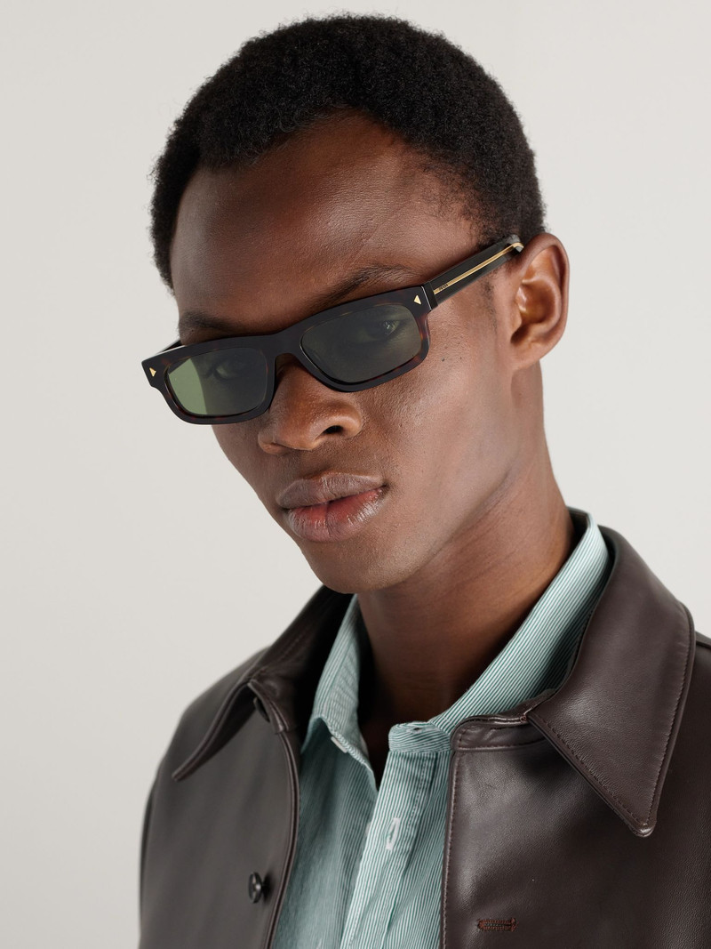 Prada Square-Frame Tortoiseshell Acetate Sunglasses Tortoiseshell outlook