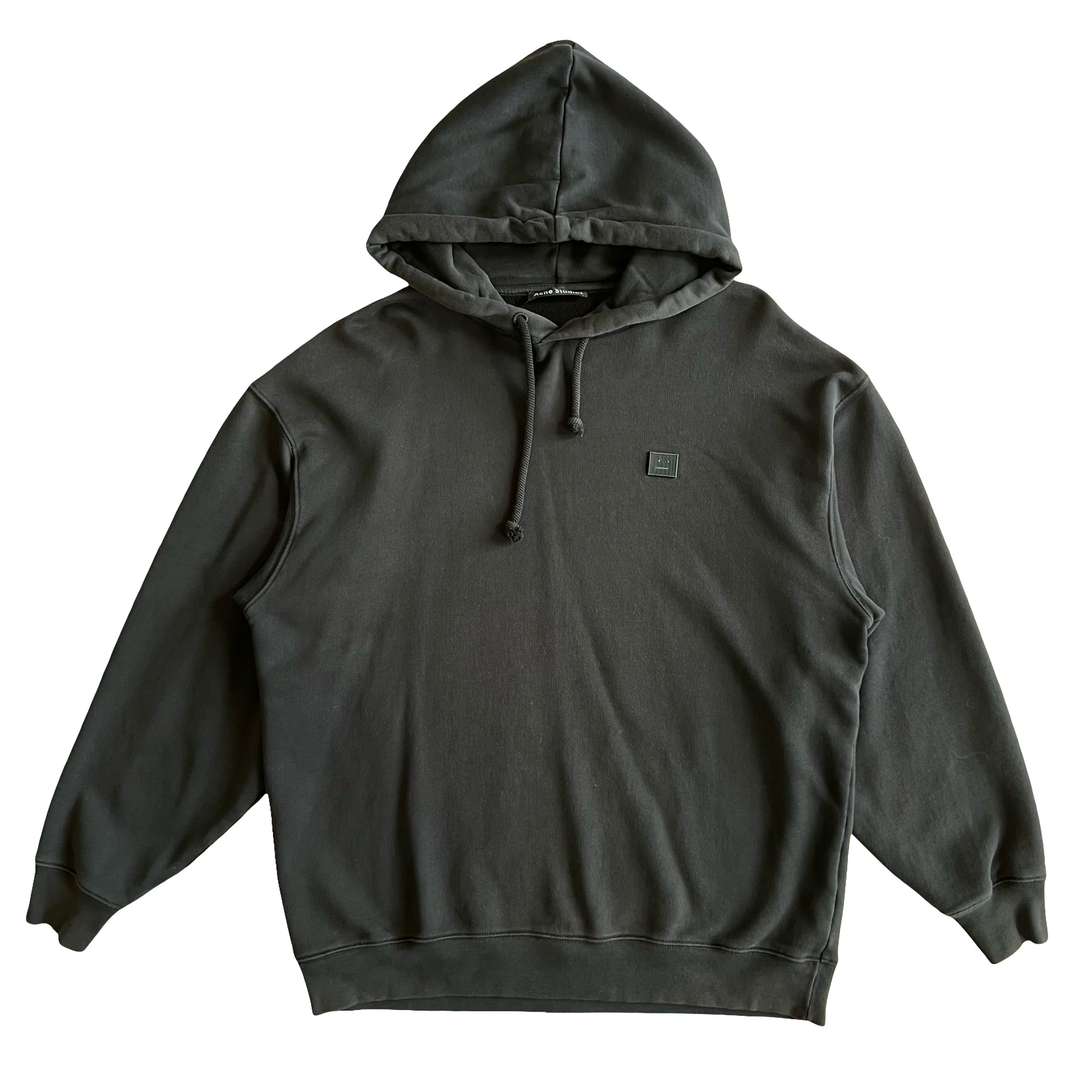 Acne Studios Black Logo Patch Hoidie SZ M - 1