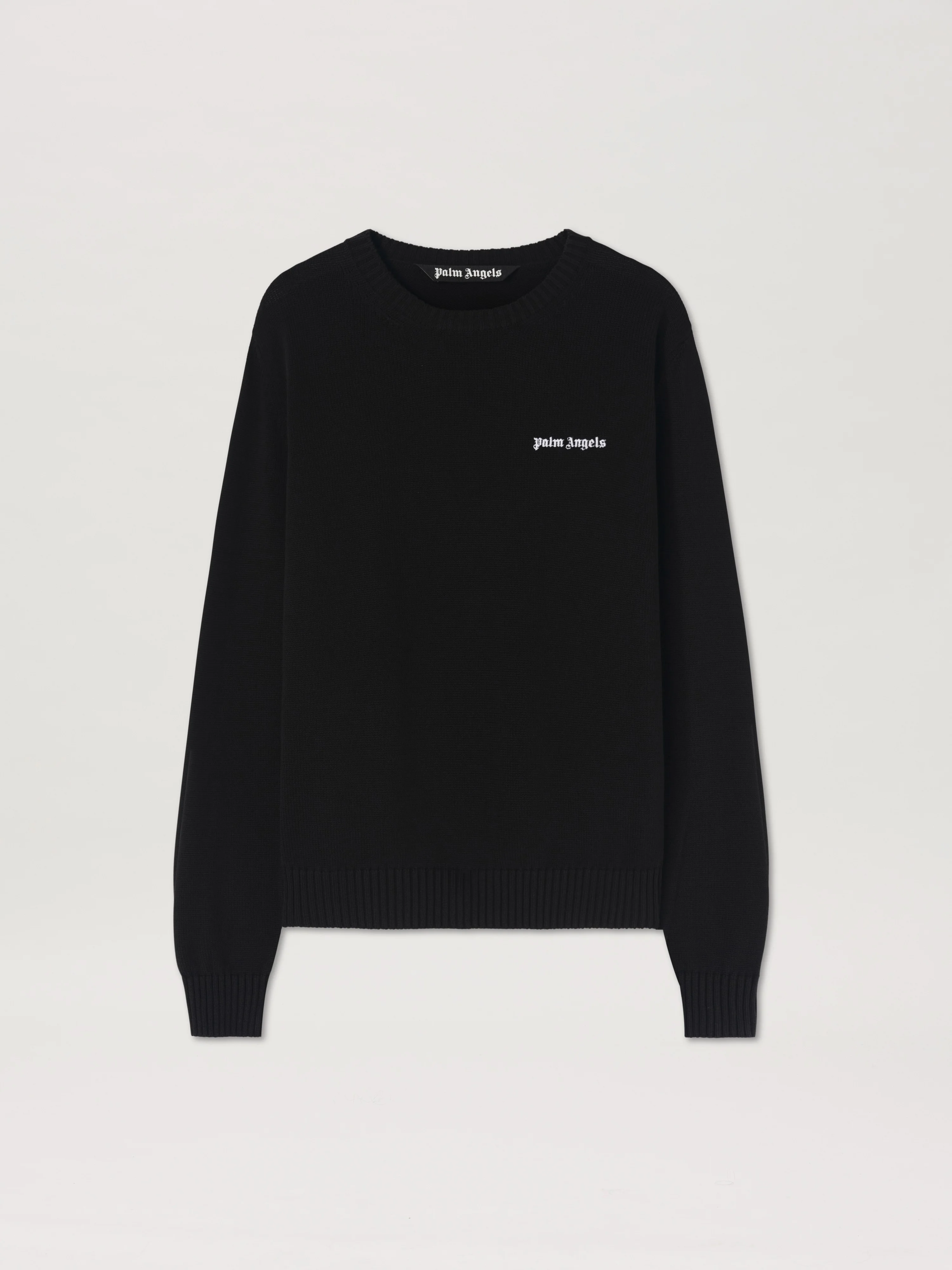 Embroidered Logo knit sweater - 1