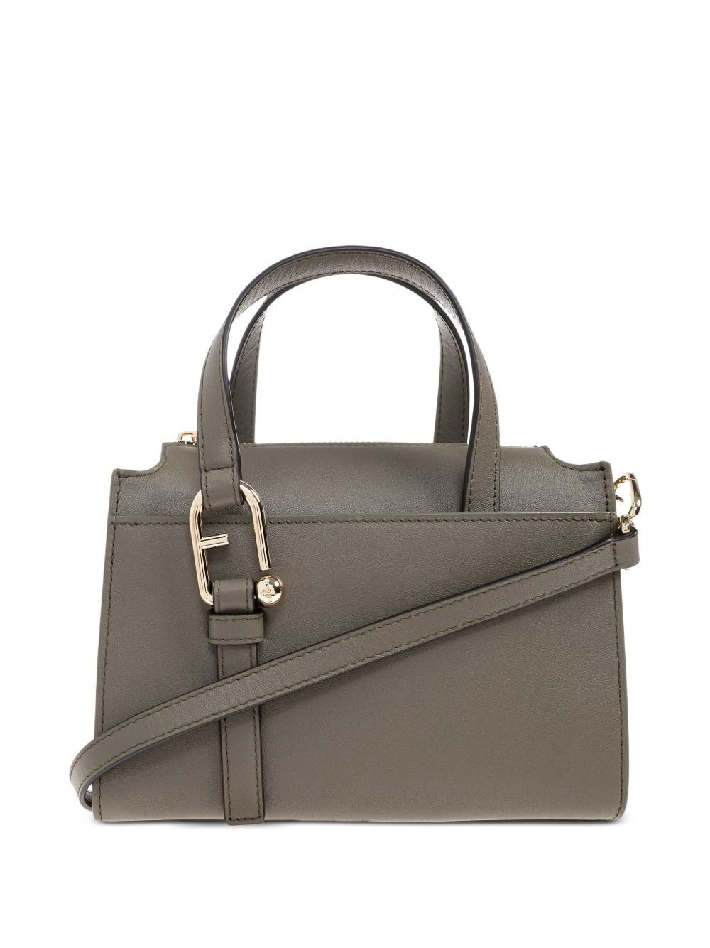 Nuvola S leather tote bag - 3