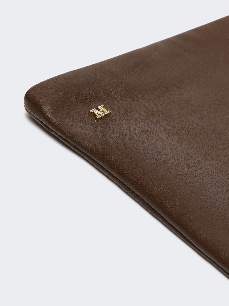 Max Mara AFIDEE Long Nappa leather gloves outlook