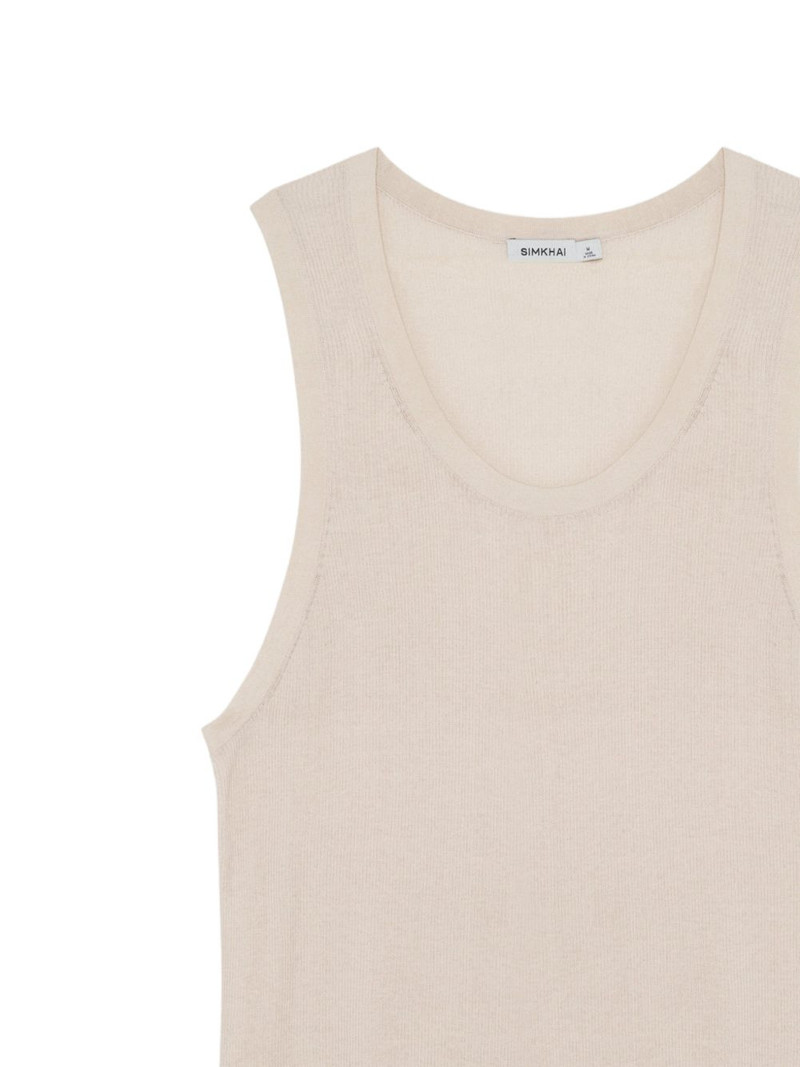 SIMKHAI Elikai round-neck tank top outlook