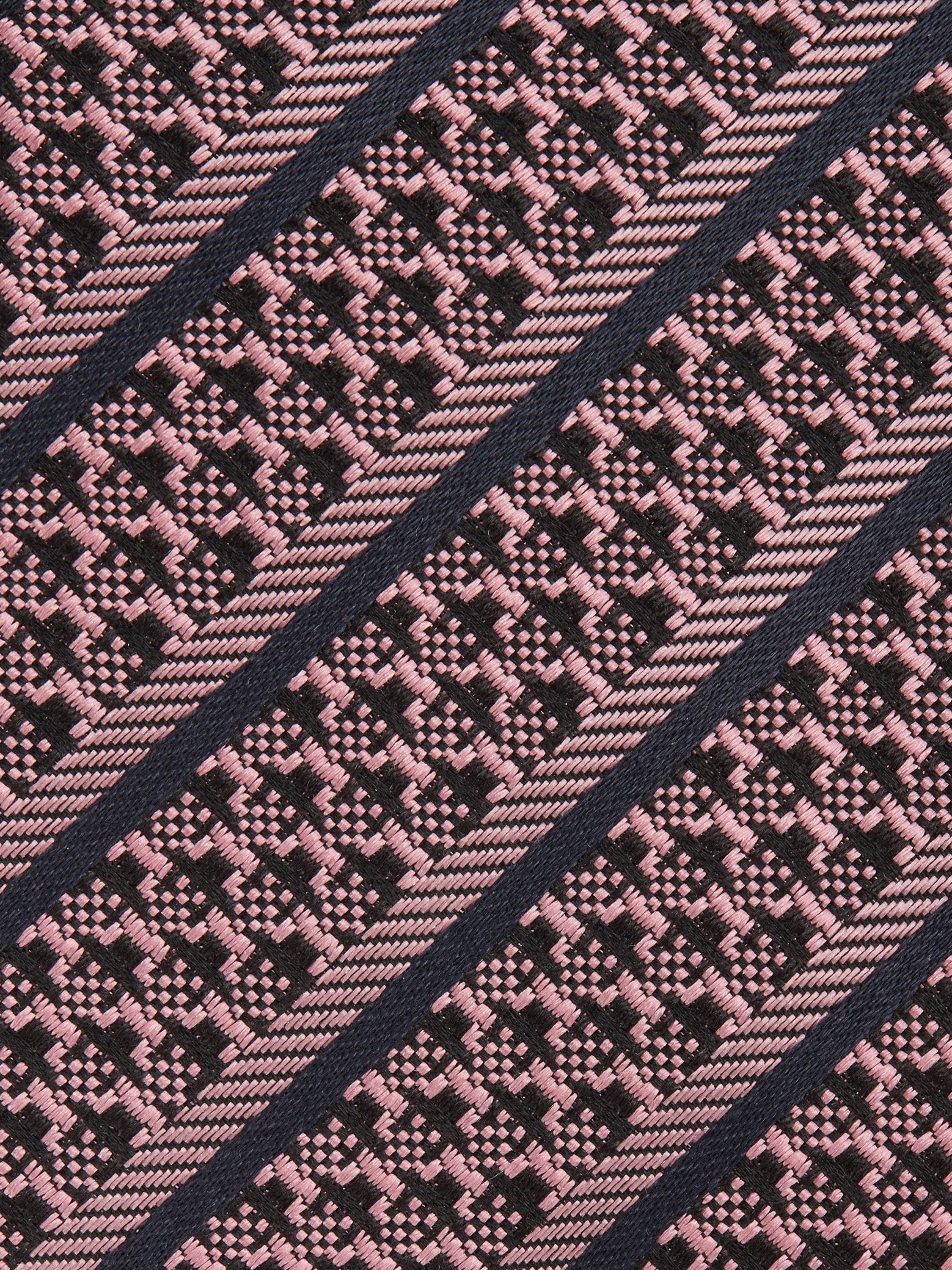 LIGHT PINK SILK TIE - 2