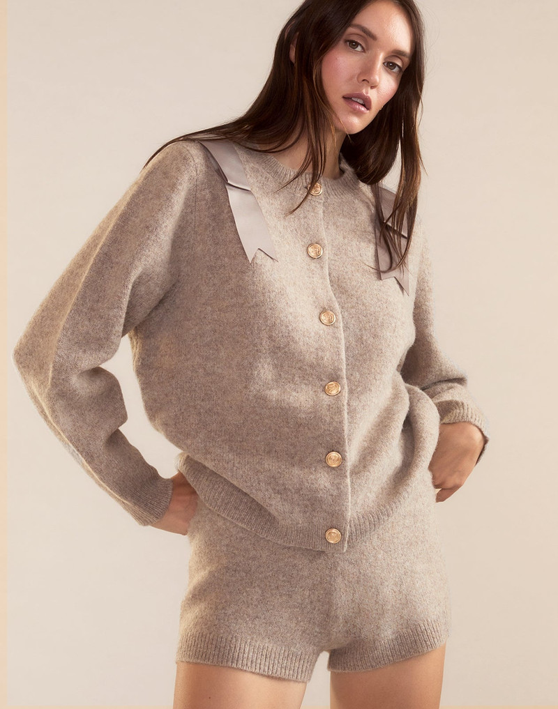 CYNTHIA ROWLEY Ivy Wool Cardigan outlook
