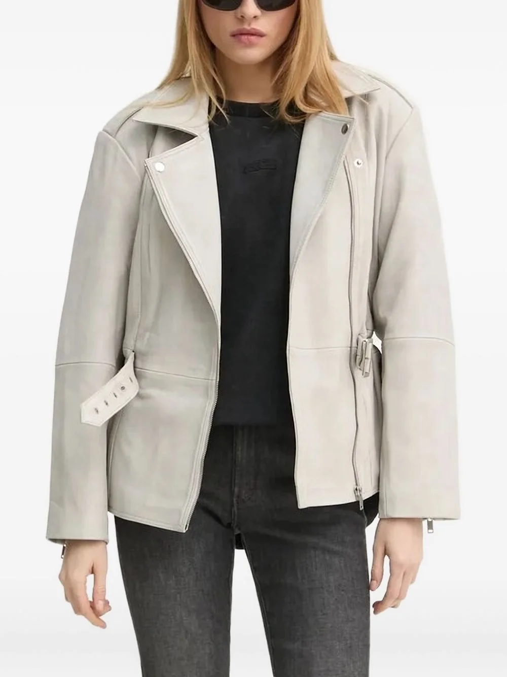 Tia leather jacket - 1