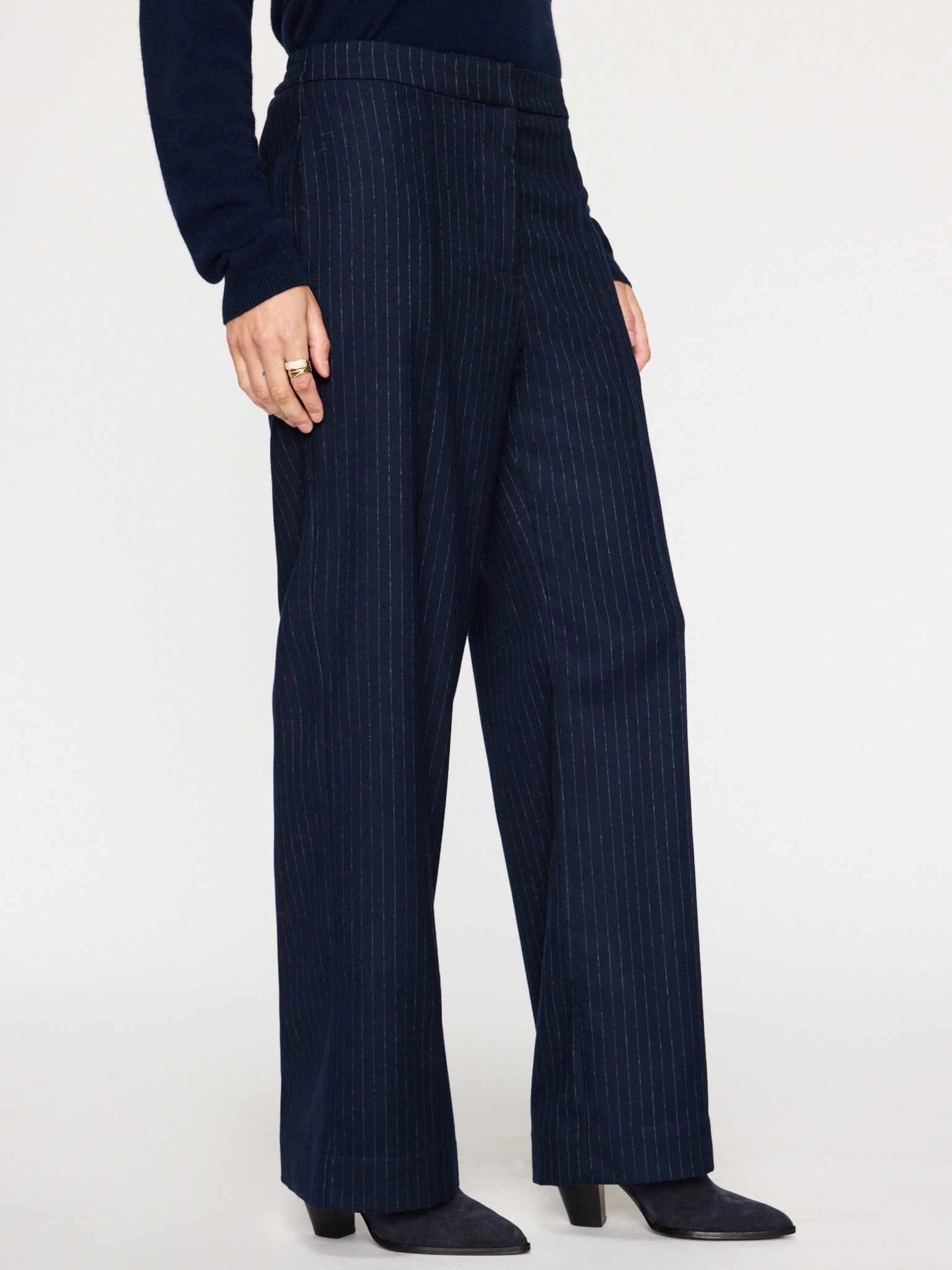 The Olena Pinstripe Pant - 4