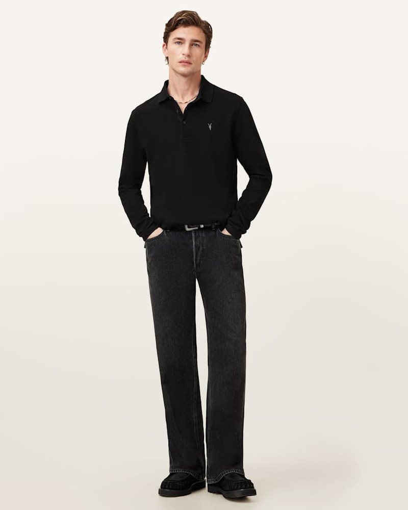 REFORM LONG SLEEVE RAMSKULL POLO SHIRT 6