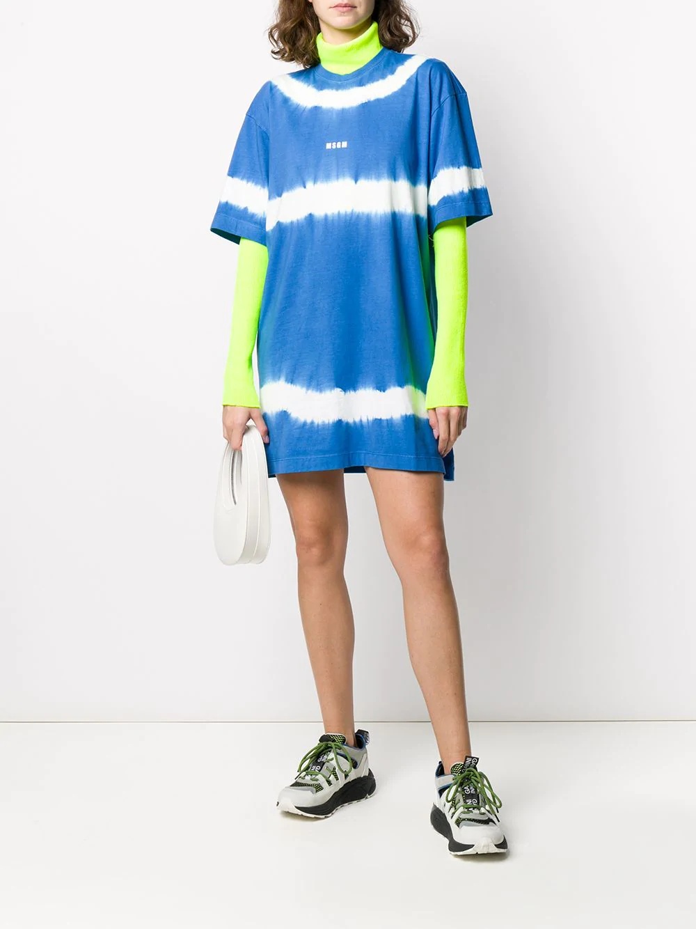 tie-dye T-shirt dress - 2