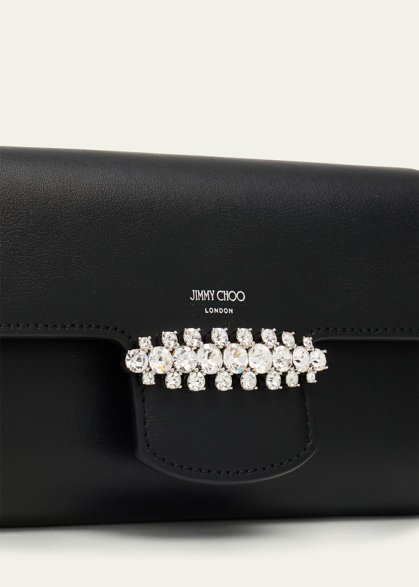 Bing Crystal Smooth Leather Wallet - 5