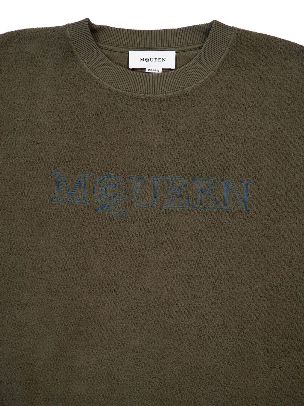 logo-embroidered sweatshirt - 3