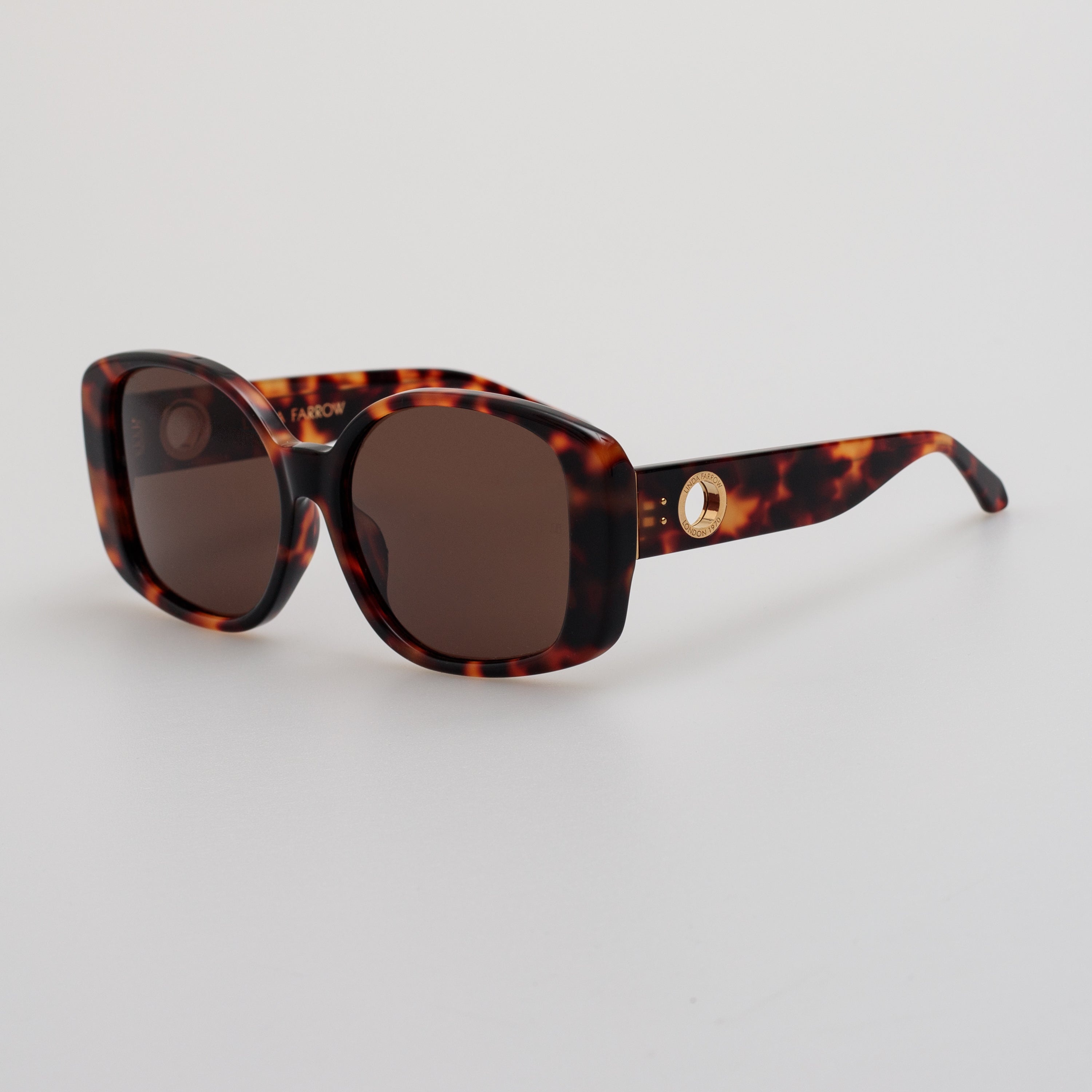 Venus Oversize Sunglasses in Tortoiseshell - 3