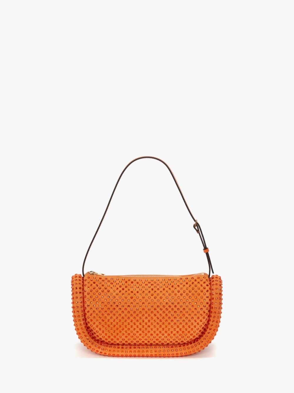 BUMPER-15 LEATHER SHOULDER BAG WITH CRYSTAL - 1