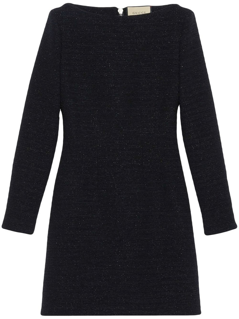 glittered tweed dress 1