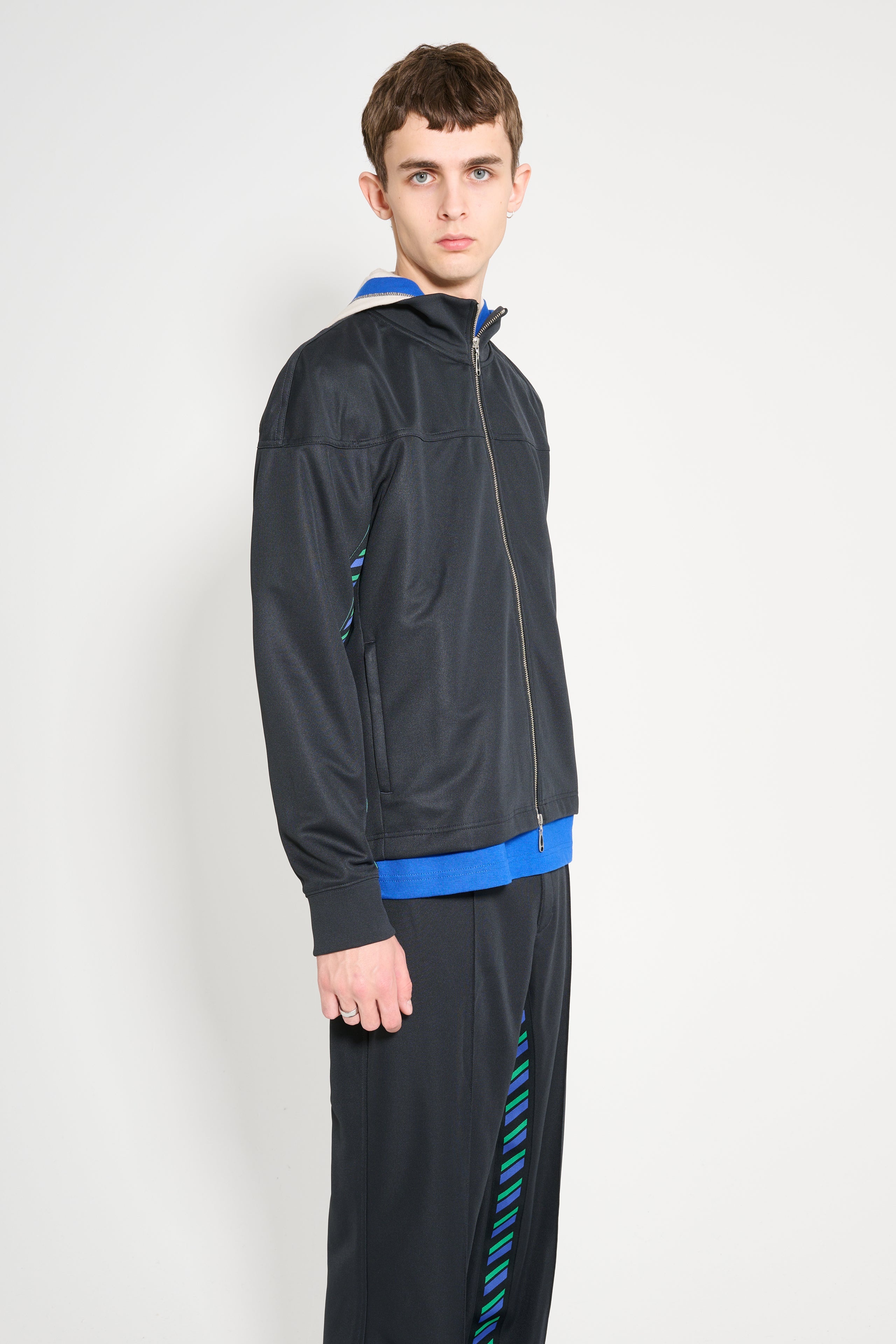 ASICS NOVALIS STYRAX TRACK JACKET ANTHRACITE - 4