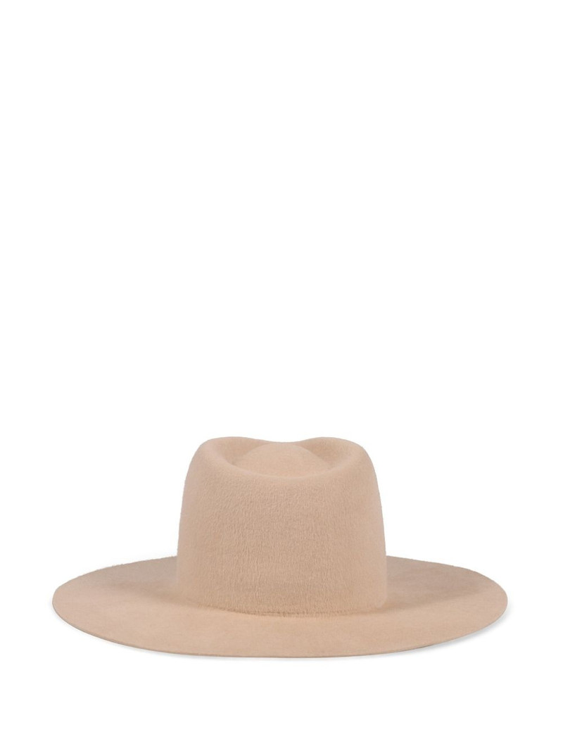 RUSLAN BAGINSKIY wide-brim felt fedora outlook